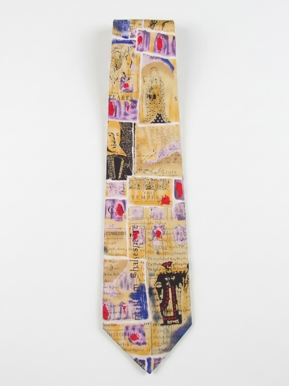 Vintage Shakespeare Alynn Neckwear Silk Tie